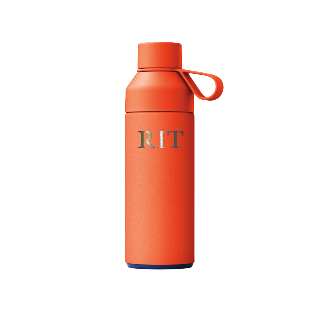 17oz Orange Ocean Bottle
