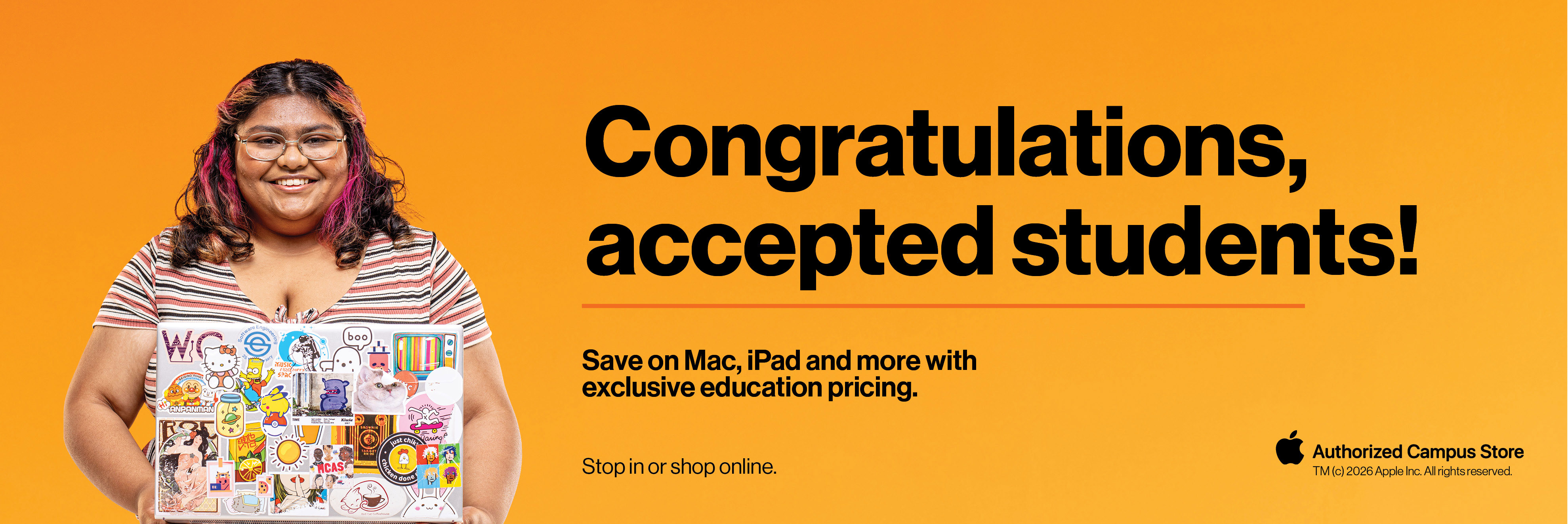 Apple Congrats Accepted Students Image